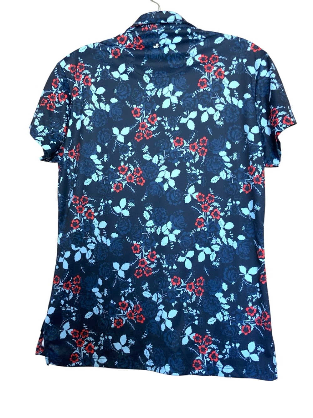 Swannies Darci Floral Patterned Womens Golf Polo - Picture 6 of 8